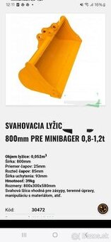 Svahovacia lyžica 80cm