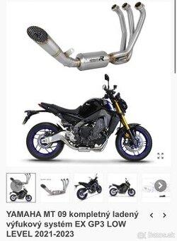 VÝFUK YAMAHA MT09 2021-23