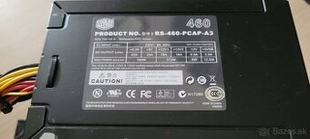 Predám zdroj Coolermaster 460w