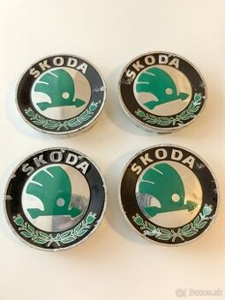 Stredové krytky kolies - ŠKODA