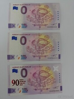 0 eur. bankovky
