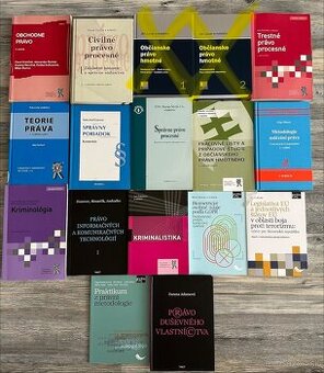 Predám právnickú literatúru