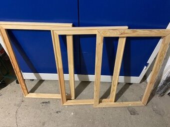 Drevené rámy bez výplne - 3ks