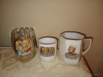 Porcelán - Franz Jozef, Wihelm II , Rakusko Uhorsko