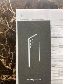 Samsung galaxy S25 ultra 1tb záruka telekom