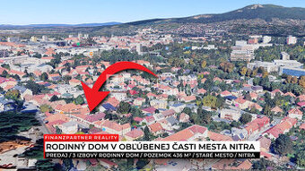 Exkluzívne na predaj rodinný dom, Staré Mesto, Nitra