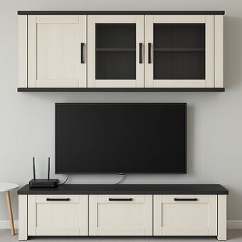 Predám kvalitnú obývaciu stenu James Wood – provensálsky štý