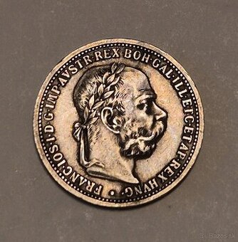1 Koruna 1898 b.z František Jozef I.