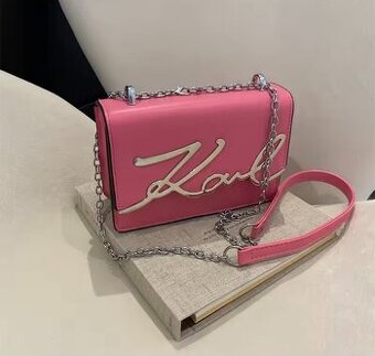 kabelka Karl Lagerfeld ružová