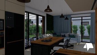 Predaj, Moderná novostavba 4-izbového rodinného domu + garáž