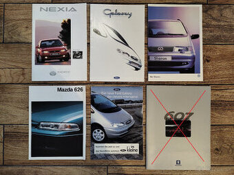 Automobilové prospekty - 1