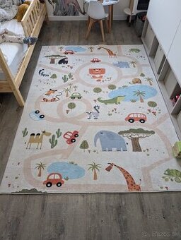 Detský koberec protišmykový 160x220