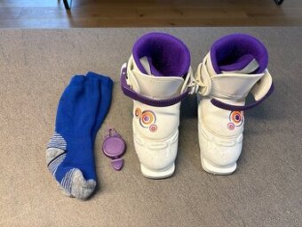 Predam detske lyziarky 223mm biele