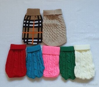 Svetrík oblečenie pre malého psíka šteniatko