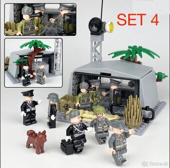 Figúrky VOJAKOOOV + doplnky - typ lego - nové