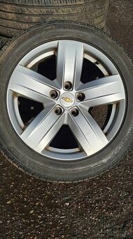 Letní alu kola originál Chevrolet – r17" 5×114,3