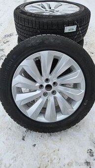 Originál Jaguar ALU kola R19 5x108 + Continental