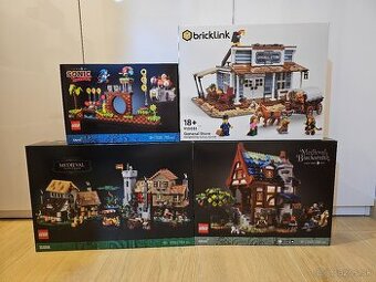 LEGO Icons, Ideas, BrickLink NEOTVORENÉ