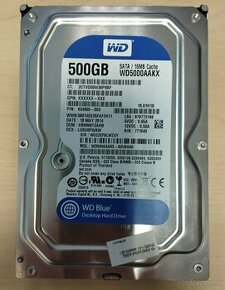 WD Blue 500GB 7200 otacok - 1