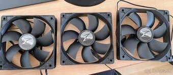 Zalman 120mm 3x no-pwm ventilatory