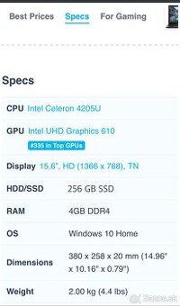 Notebook Dell inspiron 3583