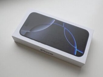 iPhone 16 Pro 256GB – Čierny, nový, nerozbalený