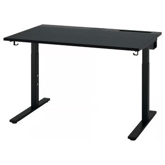 Ikea MITTZON 120x80cm pracovny stol, cierny
