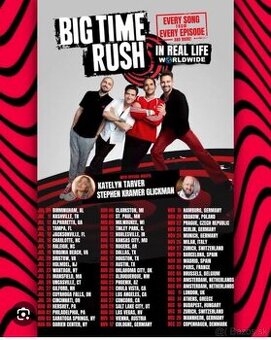Big Time Rush koncert v Prahe
