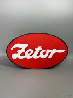 Zetor LED logo lampa