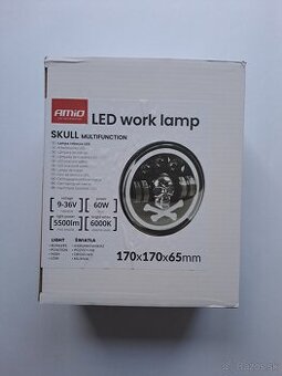 Led okruhle svetla 178mm - 60W - Homologizované - Tatra,V3s