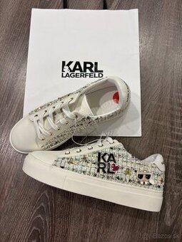 Karl Lagerfeld damske kožene tenisky č.36 - 1