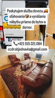 Preprava, sťahovanie a služby bez starostí