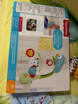 Fisher-Price Kolotoč 3v1 rainforest - na postielku