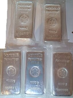 Investičné striebro 1kg