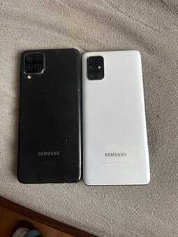 Predám dva telefóny samaung a72 a samsung a12