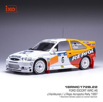 Modely Ford Escort 1:18 IXO