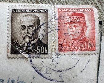 Vysoké Tatry pohľadnica so známkami 1948 za 5eur