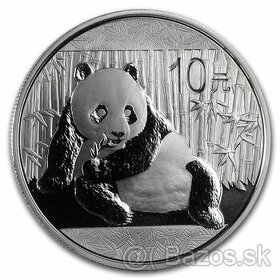 Panda 2015 1oz Investične strieborne mince