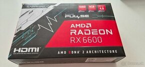 Predám AMD Saphire Radeon  RX 6600 8GB - 1