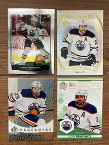 Hokejové kartičky - LOT 4 kusy Edmonton Oilers "3"