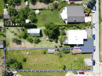 Rozľahlý pozemok 1526m2, predaj, Košice – Barca, Cínová ulic