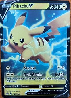 PIKACHU V (Pokémon karta)