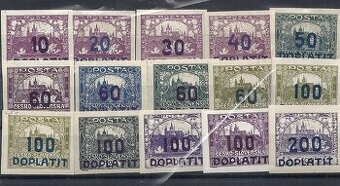 Známky, bloky, zbierka, ČSR I