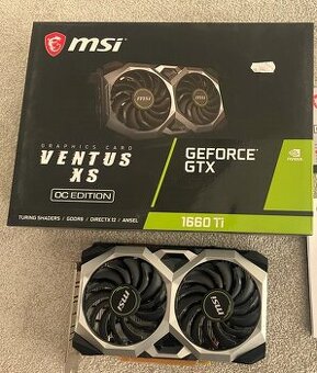 MSI Nvidia GeForce GTX 1660 Ti