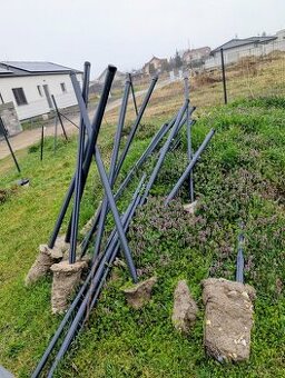 Stĺpiky + 25m plotu - REZERVOVANE
