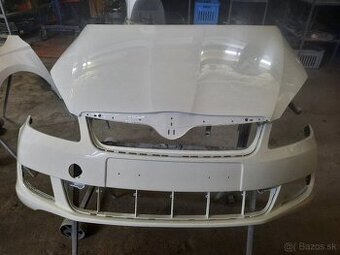 Skoda Fabia 3 karosrske diely vo farbe auta kapota,naraznik,