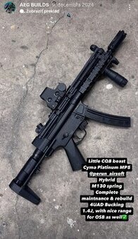 Cyma platinum mp5 upgrade