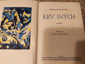 Krv iných - Simone de Beauvoir
