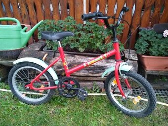 Detský bicykel Tommi,16"kolesá,pre vek 4-7rokov