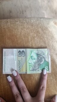 20 slovenských korún bankovka - 1